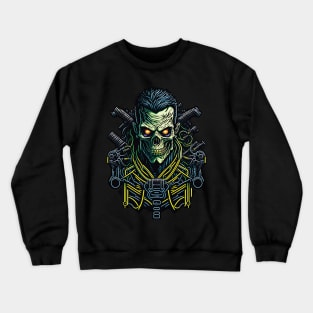 Cyborg Heads S02 D39 Crewneck Sweatshirt